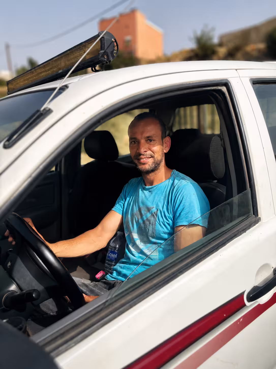 Saïd, chauffeur de Saphir Rando